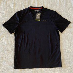 Men's Eddie Bauer Active Tee Black - Size Large